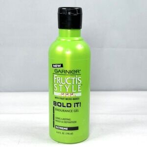 Garnier Fructis Style Bold It Endurance Hair Gel EXTREME 6.6oz / New